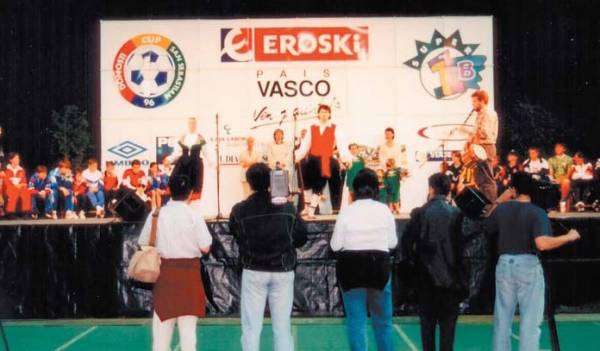 1995, Opening ceremony at the Velodromo